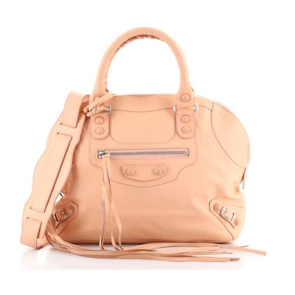 Balenciaga Motocross Bowling Bag / Covered Classic Studs - Picture 1 of 8